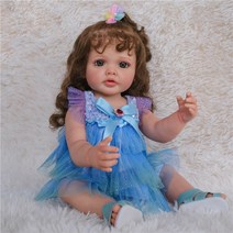 [브리튼] 리얼한 풀 바디 리본돌걸 인형 베티 피부 디테일 페인팅, [01] 55CM