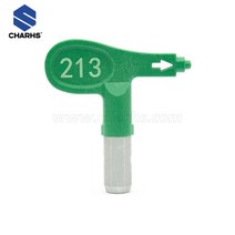 에어리스 도장기 뿜칠도장 페인트 분사기 Charhs 히 팁 노즐 홀더 스프레이 건 저압, 좋은-213