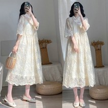 르누벨임부복임산부의류원피스점프수트롱원피스원피스 롱원피스 캐쥬얼 패션 프린트