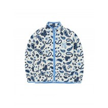 MLB KIDS 페이즐리 폴라플리스 트레이닝 상의 NY Cream