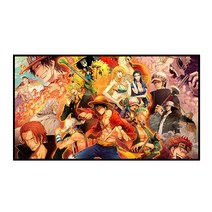 원피스 루피 보석십자수 비즈 키트 보석 공예 DIY 만들기 키덜트, [80X45CM]