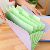 PK 스마일 아코디언파일 서류 정리 A4 휴대용 화일, 퍼플1P, 퍼플1P