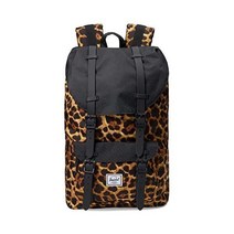 Herschel 허셜 서플라이. 리틀 아메리카 중간 볼륨 레오파드 블랙 한 사이즈