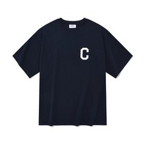 커버낫 C 로고 티셔츠 네이비