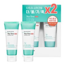 브링그린 티트리 시카 수딩크림 100mL 더블기획 [랜덤샘플증정]