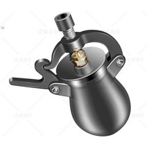 스테인레스 스틸 미니 뻥튀기 기계 휴대용 수동 팝콘, 280ml (압력 릴리프밸브) 대형