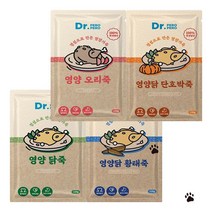 강아지 영양간식 닥터 페로페로 영양 닭죽 120g