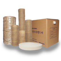 조경자재 녹화마대 30~100cm 녹화끈 천연수목밴드, 4.녹화마대100cm
