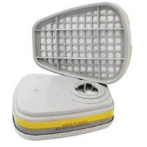 3M 방독정화통 특급 방진필터, 6002K 산성가스용, 없음