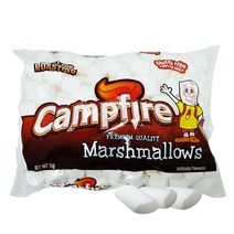 캠핑 간식 캠프파이어 마시멜로 1kg/캠핑 마쉬멜로우