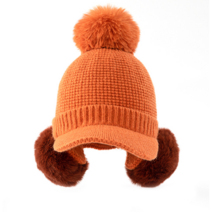 여성 겨울 모자 귀마개 귀달이 모자 털모자 여성 골프 등산 모자 겨울 방한 모자