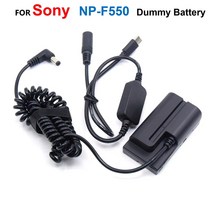 반영구 DK-415 USB C타입 전원에 맞는 커플러 더미 배터리 스프링 케이블 소니 PXW-Z150 NEX-FS100 HXR-NX100 NP-F F550 F750 F960 F97, 한개옵션0