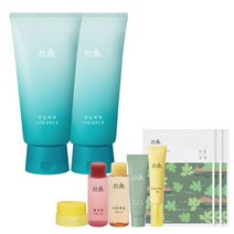 한율 산들박하 트러블 클렌징 폼 120g 2개, 단품없음