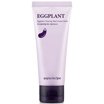 파파레서피 가지 클리어링 머드 크림 마스크 100ml, 2개, 2개입