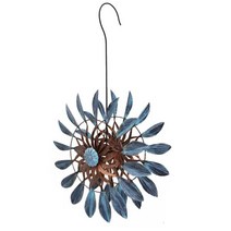 정원 바람개비 테라스꾸미기 야외용 모빌 옥상테라스, 컬러 모델 직경 60 높이 100CM