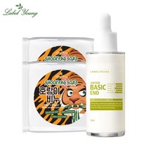 라벨영 호랑이비누2+기초끝, set/.