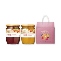 복음자리 실속형선물세트 딸기잼380g+사과잼370g, 상세페이지 참조