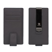 랑디엔느 썬바이저 카드포켓/썬글라스클립, 다크그레이