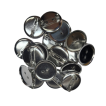 코모 원형핀 캡판 브로치핀 코사지핀 뱃지만들기, 소_21mm(15개)