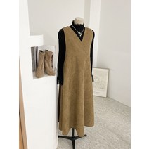 허니제이 / 바니브 골덴 뷔스티에 롱 원피스(3color)