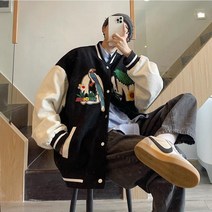 춘추용 남성 데일리 야구점퍼 재킷 빅사이즈 CJ