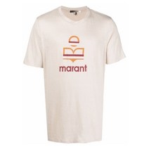 바이스트 22SS 이자벨마랑 카르만 린넨 티셔츠 에쿠르 TS0427 22P049H 23EC