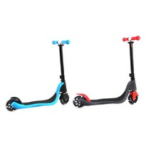 8살아이 신체발달 높이조절 킥보드 씽씽이 아이킥보드 어린이씽씽카 외출템 아기장난감 씽씽카, 레드