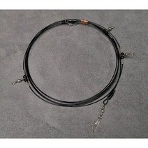 국내산 수제 침선우럭 민어 광어 외수질 채비 생미끼 자작채비 1단 2단 3단