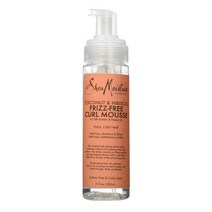 Shea Moisture 코코넛 & 히비스커스 프리즈-프리 컬 무스, 220ml, 1개