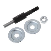 연마를위한 벤치 그라인더 왼쪽 축 방향을위한 스핀들 어댑터 8mm 샤프트 MO, 검은색