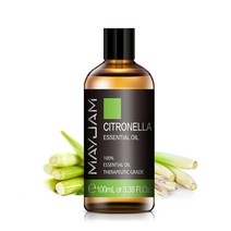 가습기 습식가습기 소형가습기 USB가습기 에센셜 오일 100ml 아로마틱 디퓨저 라벤더 유칼립투스 로즈 진저 레몬 그라스 향수 양초 만들기, [01] 100ml, [10] Lemon