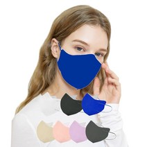 에이플러스클린업 2D 새부리형 마스크 (50매) KF94마스크 / 컬러마스크 5종 중 숨쉬기편한 마스크, 1.KF94(사이즈 색상), 소형, 화이트, 50개