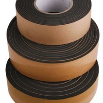 1개배송 EVA 단면 스폰지테이프 흑색 폭 25MM 두께1MM EVA테이프 스펀지테이프, 두께2mm