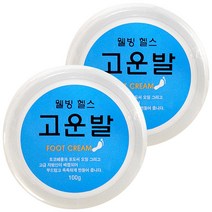 웰빙헬스팜 고운발 풋크림, 8개, 100g