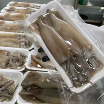 [엄지척농산물] 자연산 손질 통 오징어 130g x 10마리(총 5팩 1팩당 2마리 포장)