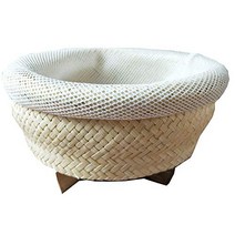 Heavens Tvcz Thai Rice Steamer Basket Bamboo Sticky Rice Cooker Steamer Bamboo Basket Thai Home Elec, 1