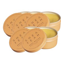 바디 버터 오렌지향 90g Shea Yeah Body Butter Ringelblume Orange, 5팩
