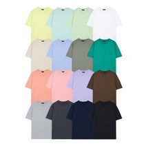 더니트컴퍼니 수피마 쿨맥스 스탠다드핏 티셔츠 16color