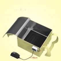 제빵 발효기 빵만들기 식빵제조기 소금빵 기계 숙성기 수제 홈베이킹 베이커리, 12V2.5A 전원+30*30패드+온도조절계