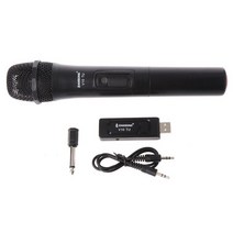 UHF USB 3.5mm 6.35mm 무선 마이크 가라오케 음성 라우드 스피커 용 수신기가있는 메가폰 핸드 헬드, 01 1