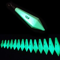 케이프로 다이아몬드 야광 봉돌 고리추 문어채비 쭈꾸미채비, 4호(9개입)