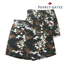파리게이츠 골프 pearlygatesgolf여성 시어서커 카모 큐롯 팬츠 스커트 P52192PS373_KH, 0-0[26], KH