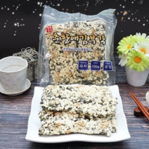 완도산 김으로 만든 수제 반찬 김부각 선물세트 100g x 4팩, 1박스