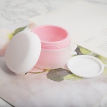 [캔들이케아] 플라스틱 크림용기 핑크 100g