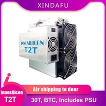 이더리움 채굴기 비트코인 채굴장 가정용 채굴부품 사용 된 Innosilicon t2t Asic T2T 30T sha256 광부 Bit, 한개옵션1, 한개옵션0