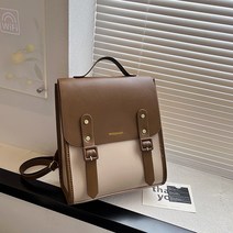 국내배송 탑씨유 가죽공예 diy 가죽 가방 만들기 재료 패키지 DIY 수공예 가방 만들기 남여공용 백팩, 그린블랙투톤, 1개