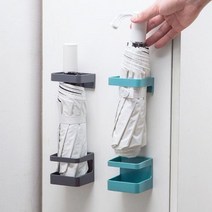 득템상회 심플 부착식 우산꽂이 (베이지) 인테리어 현관 자석 우산 꽂이 보관 정리 함 우, 상세페이지 참조