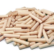 헬로요니 목다보 나무못 목봉 목심 도웰핀 목공재료, (500개입 할인가) 10x80mm