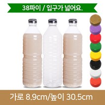 페트병 경진콩물식혜(사골육수) 1.5L-(A)38파이, 1개, 빨강