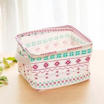 햄퍼 빨래함 빨래통 린넨 탁자 잡화 수납 바구니 장난감 보관함 세탁 속옷 화장품 사무실 문구 정리 상자, 01 style 1